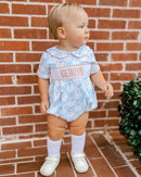 PRE ORDER Boys Custom Smock Happy Ghosts Bubble | ETA to LBS: SEPTEMBER