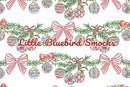 PRE ORDER Girls Classic Christmas Smocked Stocking | ETA to LBS: October