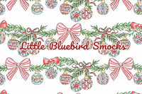 PRE ORDER Girls Classic Christmas Smocked Stocking | ETA to LBS: October