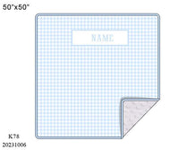 PRE ORDER Blue Gingham Luggage Collection | ETA to LBS: DECEMBER
