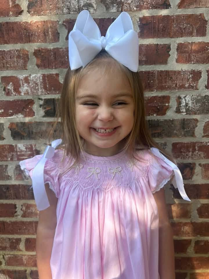 PRE ORDER Girls Blue Pearl Bows Bloomer Set & Dress | ETA to LBS: JANUARY