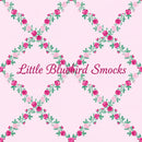 PRE ORDER Girls Custom Smock Blushing Trellis Ruffle Pant Set | ETA to LBS: DECEMBER