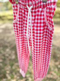 Girls Santa Appliqué Sweatshirt Jogger Set