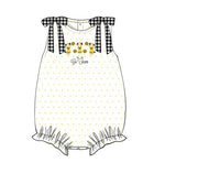 Girls Embroidered Cheerleaders Bubble
