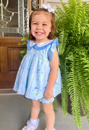 Girls Bluebell Blooms Bloomer Set