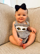 Southern Miss Eagles Smocked Bubble