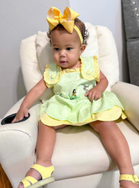 Girls French Knot Bayou Dreams Skirted Bubble
