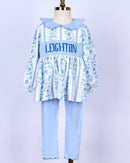 PRE ORDER Girls Custom Smock Winter Blooms Legging Set | ETA to LBS: DECEMBER