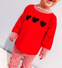 Boys We’ve Got Ears Say Cheers French Knot Jogger Set