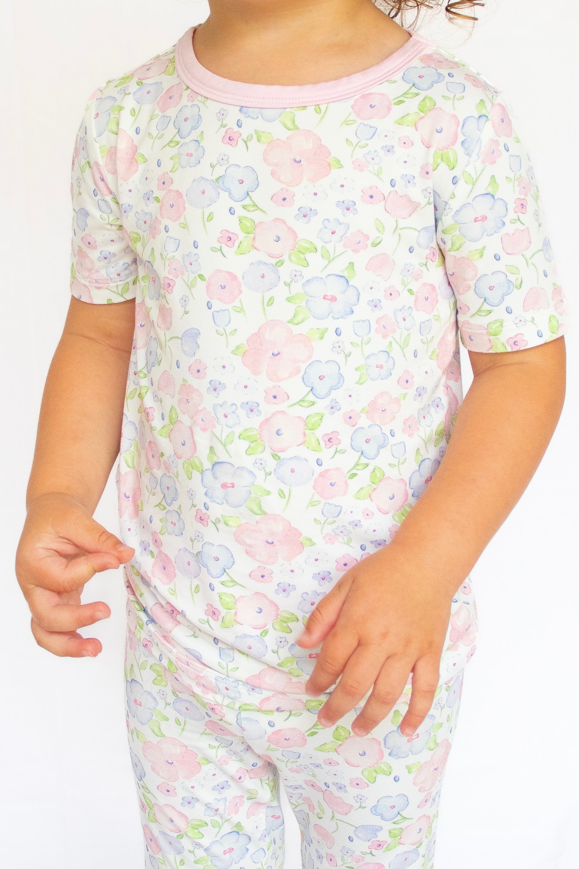 PRE ORDER Girls Elegance In Bloom Bamboo Pajama Pant Set