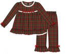 PRE ORDER Girls Vintage Plaid Knit 2-Piece Lounge Set | ETA to LBS: OCTOBER