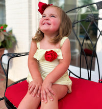 Girls Enchanted Rose One-Piece Swimsuit