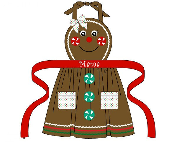 Women’s Christmas Cookies Apron