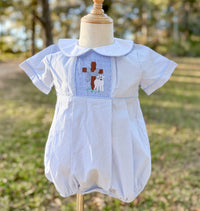PRE ORDER Boys Worthy is the Lamb Smocked Short Set | ETA to LBS: LATE FEBRUARY