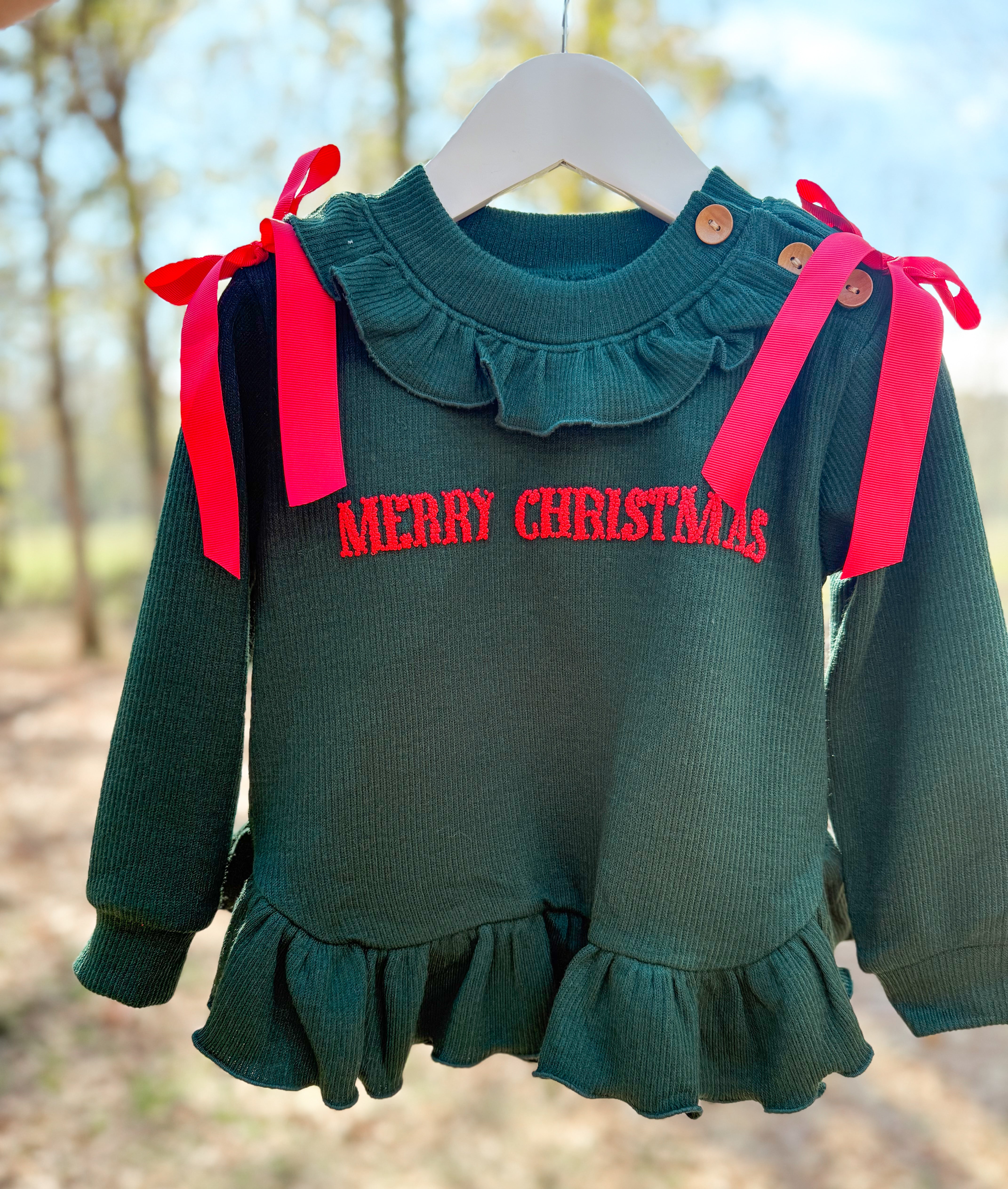 Girls French Knot Sweater