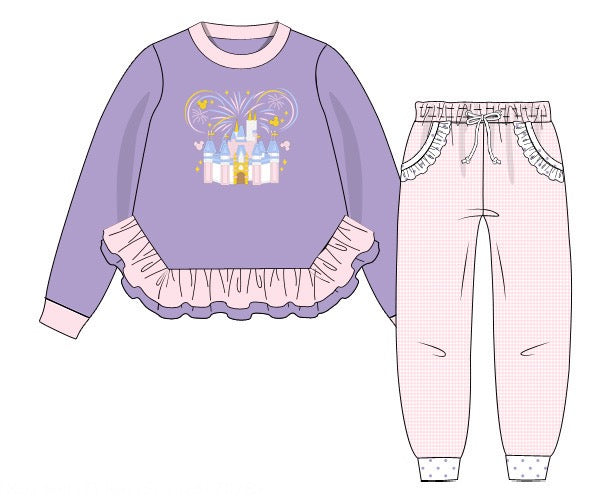 Girls Wishing Upon a Star Jogger Set