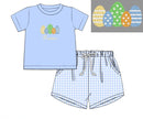 PRE ORDER Boys French Knot Easter Eggs Short Set | ETA to LBS: FEBRUARY