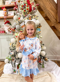 PRE ORDER Girls The March of the Nutcracker Knit Gown ETA: October