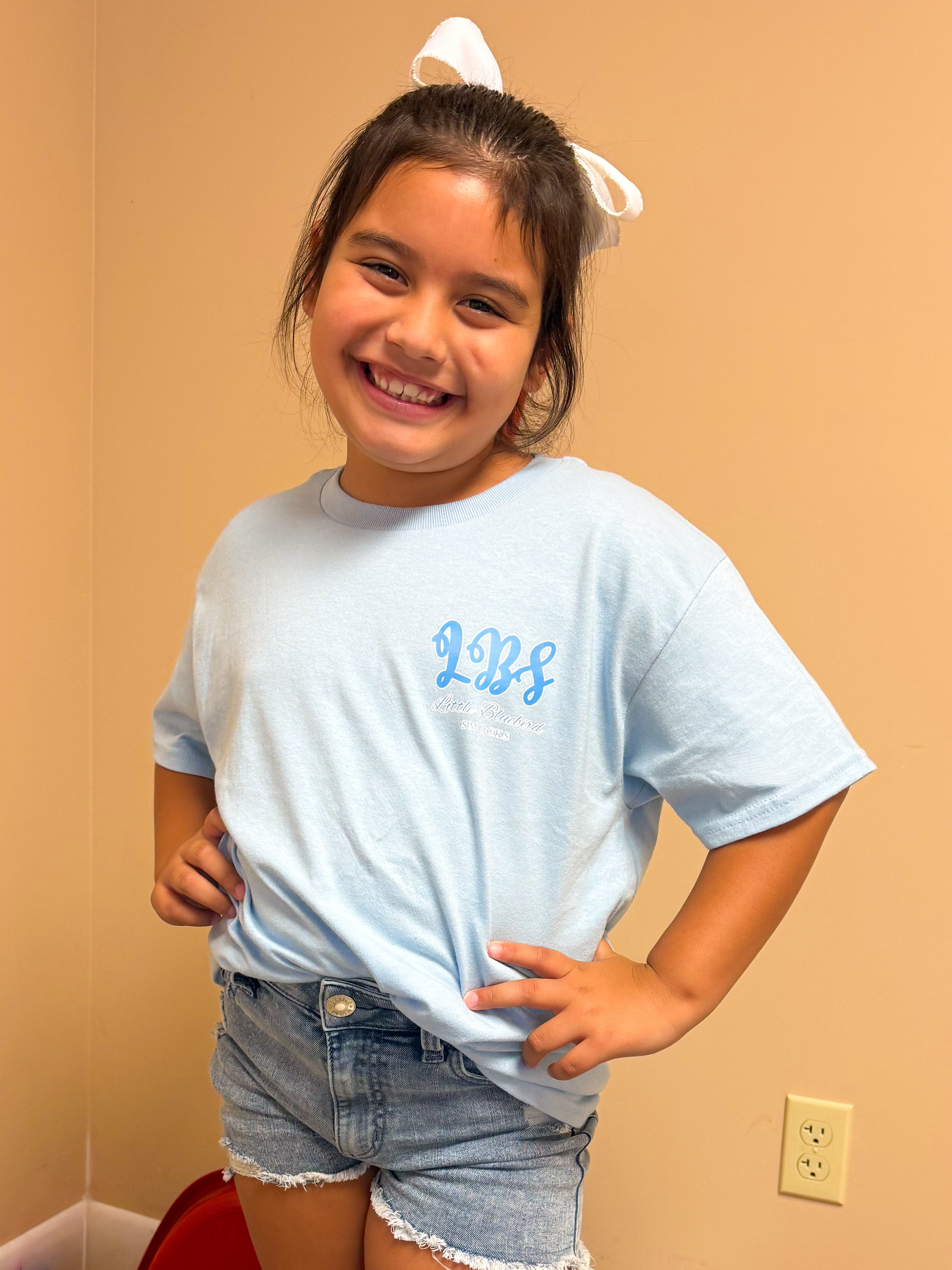 PRE ORDER Little Bluebird Smocks Logo T-Shirts | ETA to LBS: OCTOBER