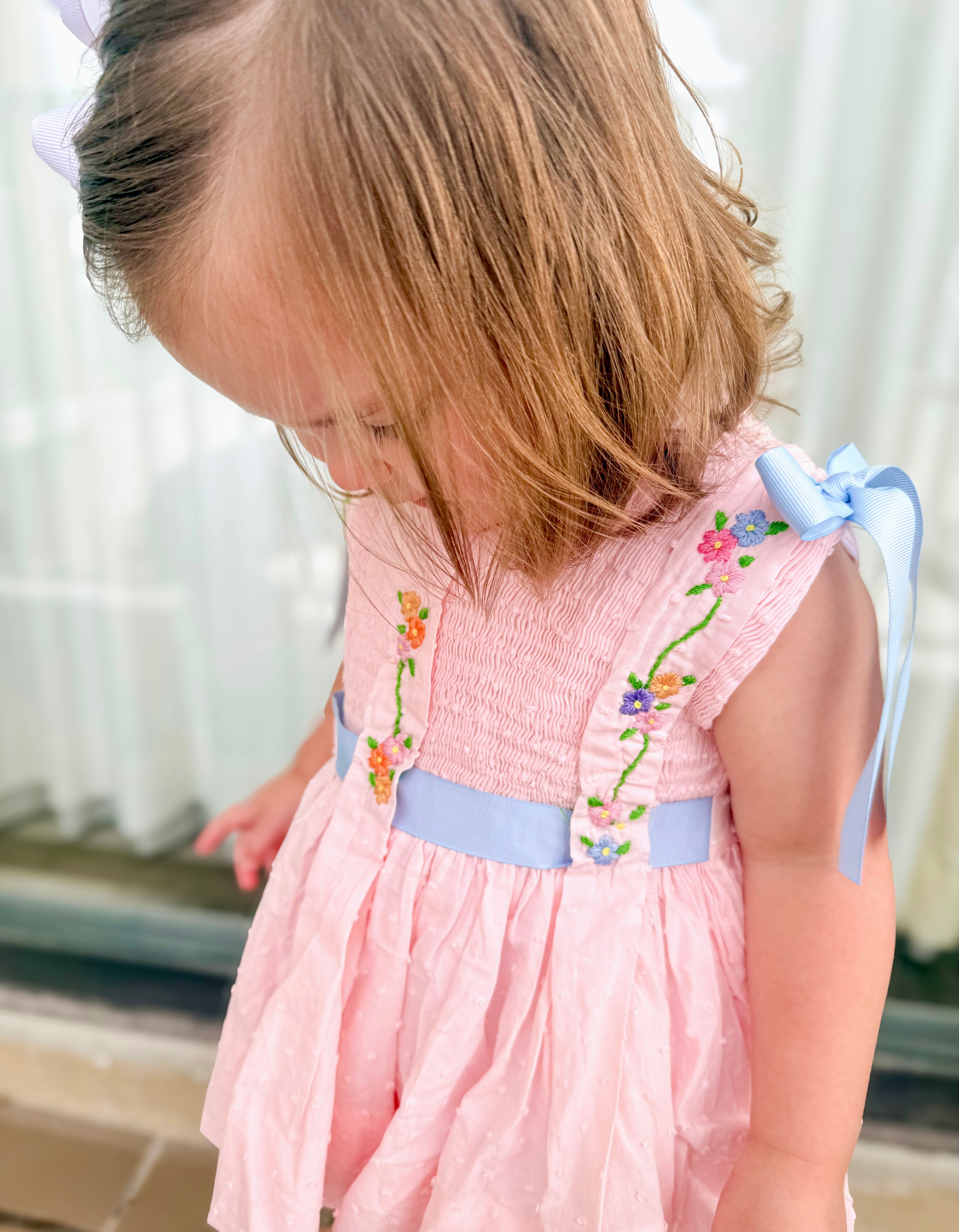 Girls Petal & Vine Bloomer Set