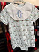 Boys Peter Rabbit Knit Bubble “G” Embroidery SAMPLE