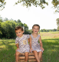 Girls Old School Camo Knit Dress