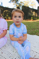 PRE ORDER Boys Watercolor Bunnies Zippy | ETA to LBS: LATE FEBRUARY