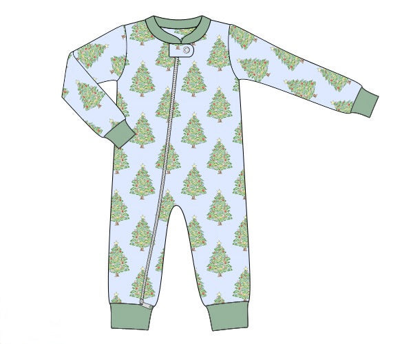 PRE ORDER Boys Rockin’ Around the Christmas Tree Knit Lounge Zippy | ETA to LBS: OCTOBER