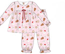 PRE ORDER Girls Santa’s Milk and Cookies Knit 2-Piece Lounge Set | ETA to LBS: OCTOBER