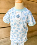 PRE ORDER Boys French Knot Pumpkin 2-Piece Knit Lounge Set | ETA to LBS: SEPTEMBER