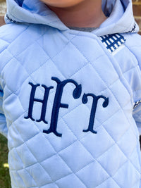 Boys Blue Winter Coat