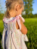 Girls Fall Floral Vine Short Set