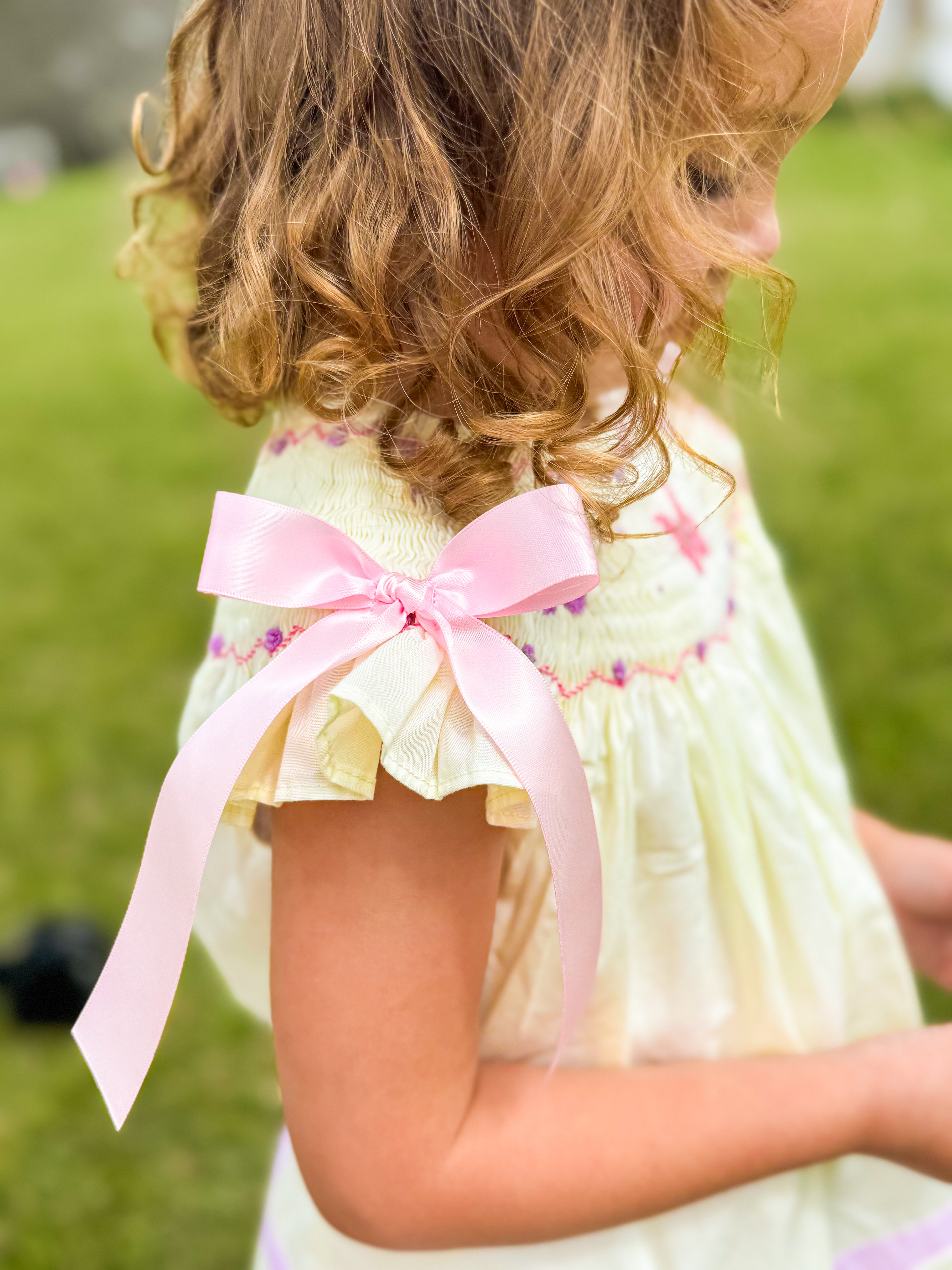 Girls Golden Flutter Bloomer Set & Dress
