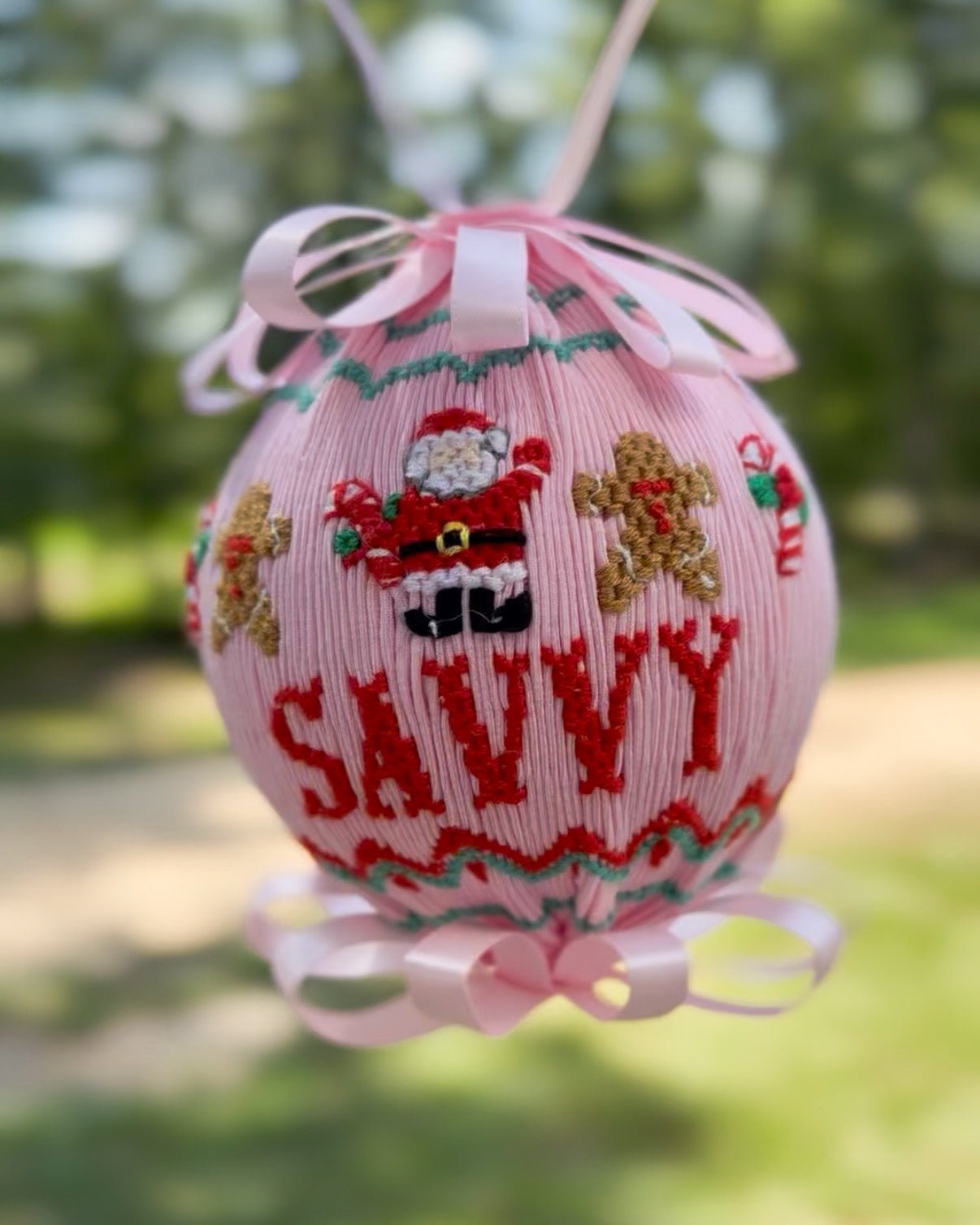 PRE ORDER Festive Smocked Ornament | ETA to LBS: OCTOBER