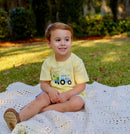 PRE ORDER Boys French Knot Rubber Ducks and Embroidered Easter Tractor Interchangeable Tops Short Set | ETA to LBS: LATE FEBRUARY