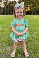 Girls Here For The Pie French Knot Bloomer Set