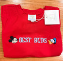 Boys French Knot Mouse and Duck “Best Buds” Short Set