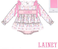 PRE ORDER Girls Custom Smock Candyland Christmas Skirted Bubble | ETA to LBS: OCTOBER