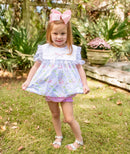 PRE ORDER Girls Vintage Floral Bloomer Set | ETA to LBS: LATE FEBRUARY