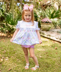 PRE ORDER Girls Vintage Floral Bloomer Set | ETA to LBS: LATE FEBRUARY