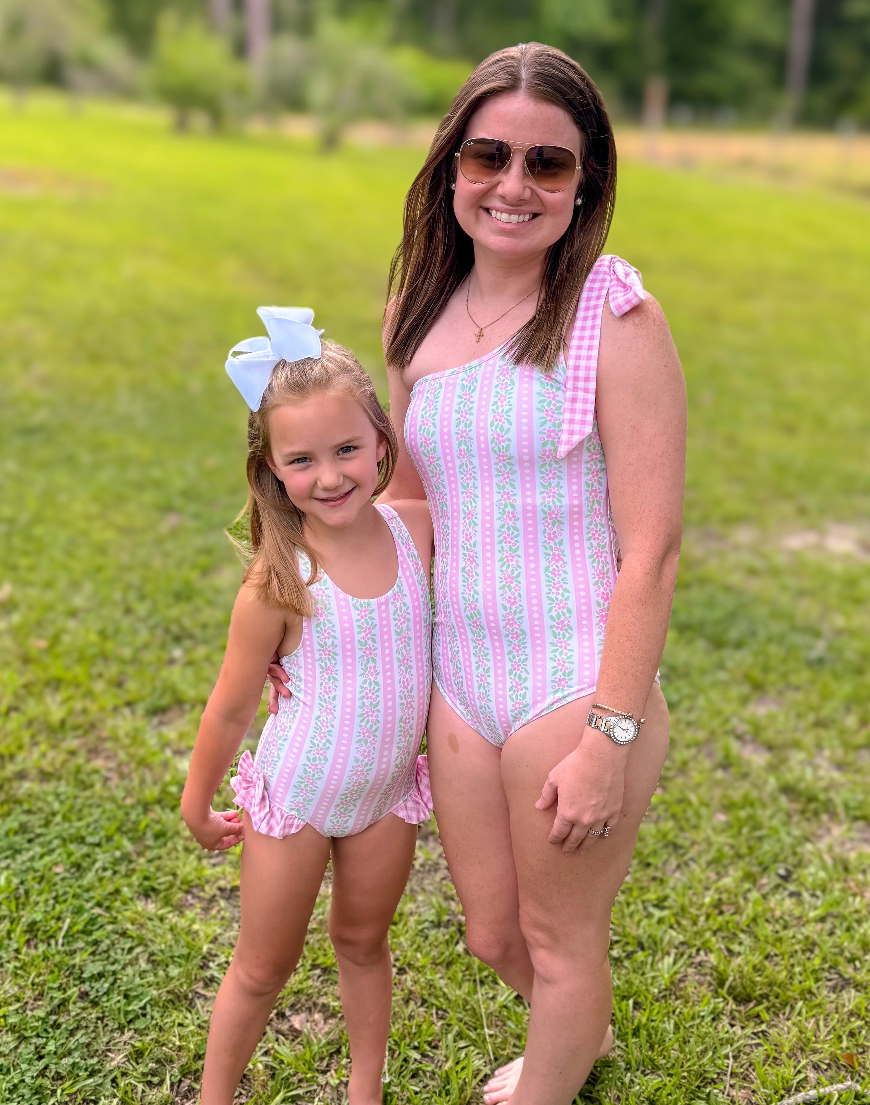 Girls Floral Daydream One-Piece Swimsuit