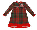 PRE ORDER Girls Vintage Plaid Knit Gown | ETA to LBS: OCTOBER
