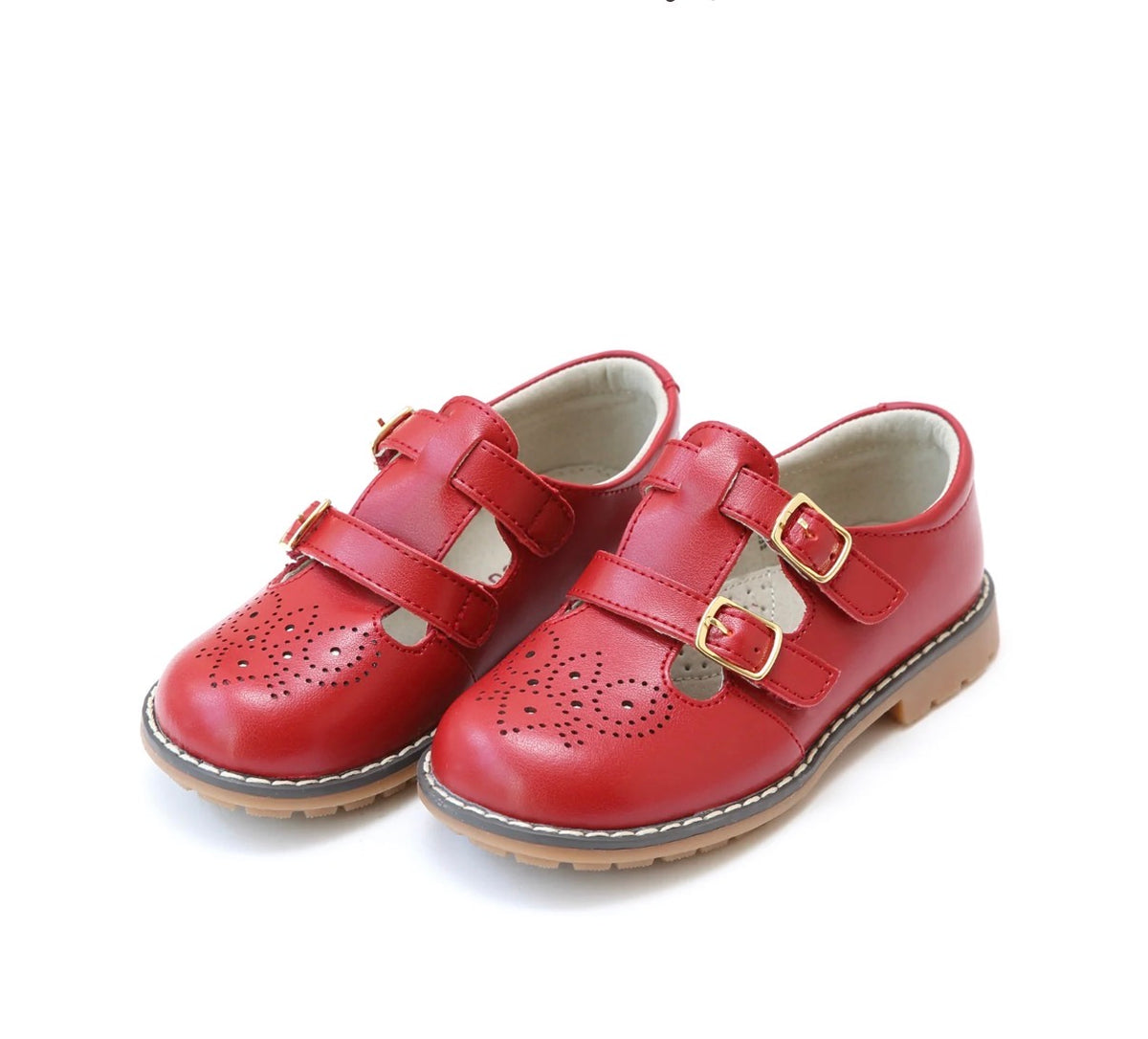 PRE ORDER Beatrix English Double T-Strap Leather Mary Jane | ETA: 2 Weeks
