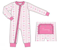 PRE ORDER Girls Love in Bloom Knit Lounge Zippy | ETA to LBS: DECEMBER