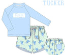 PRE ORDER Name Smock Boys 2 Piece Sea Turtle Swimsuit ETA: APRIL