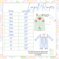 Boys Chilling with my Cookies Knit Long Romper