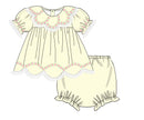 PRE ORDER Girls Easter Sunshine Heirloom Bloomer Set | ETA to LBS: LATE FEBRUARY