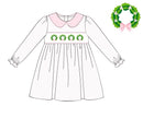 Girls Smocked Wreaths Dress RTS