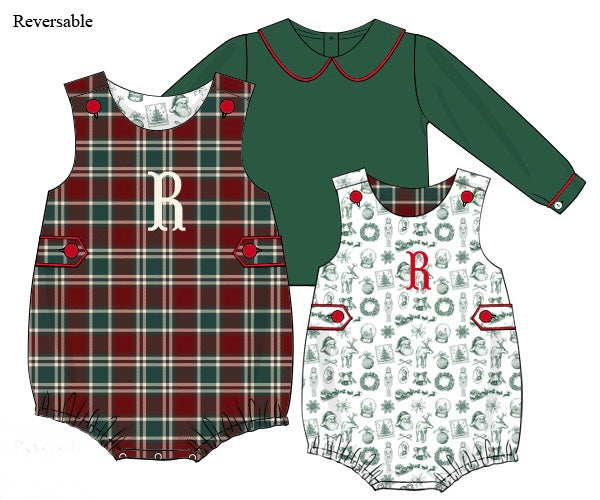 PRE ORDER Boys Reversible Seasons Greetings Bubble | ETA to LBS: OCTOBER