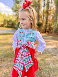 Girls Holly Jolly Heirloom Dress